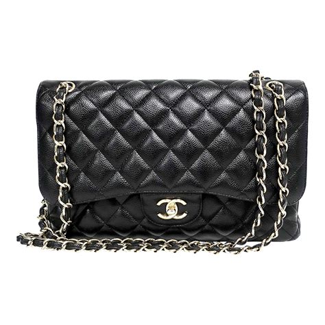 chanel black 2021 classic jumbo double flap bag|vintage Chanel jumbo flap bag.